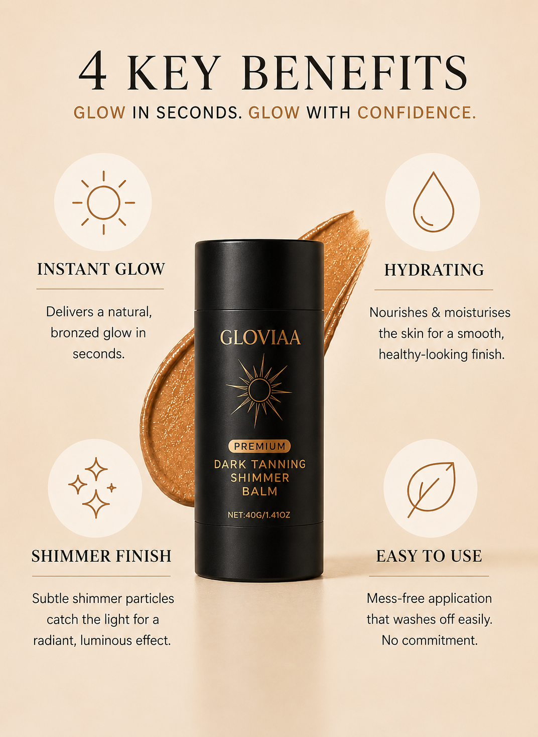 Bronzed Tanning Balm