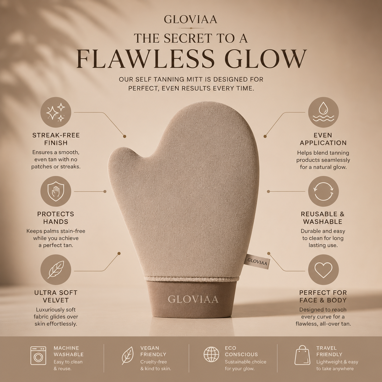 Self-Tanning Mitt