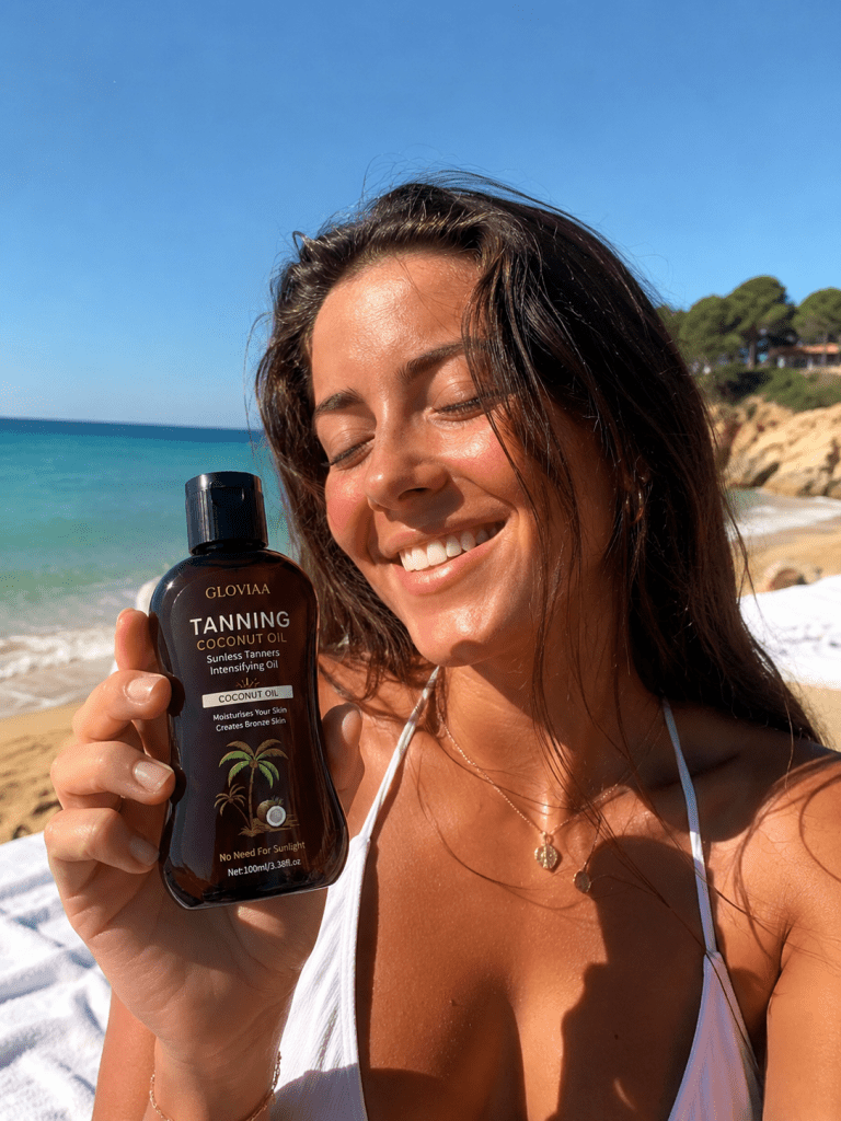Tanning Coconut Oil