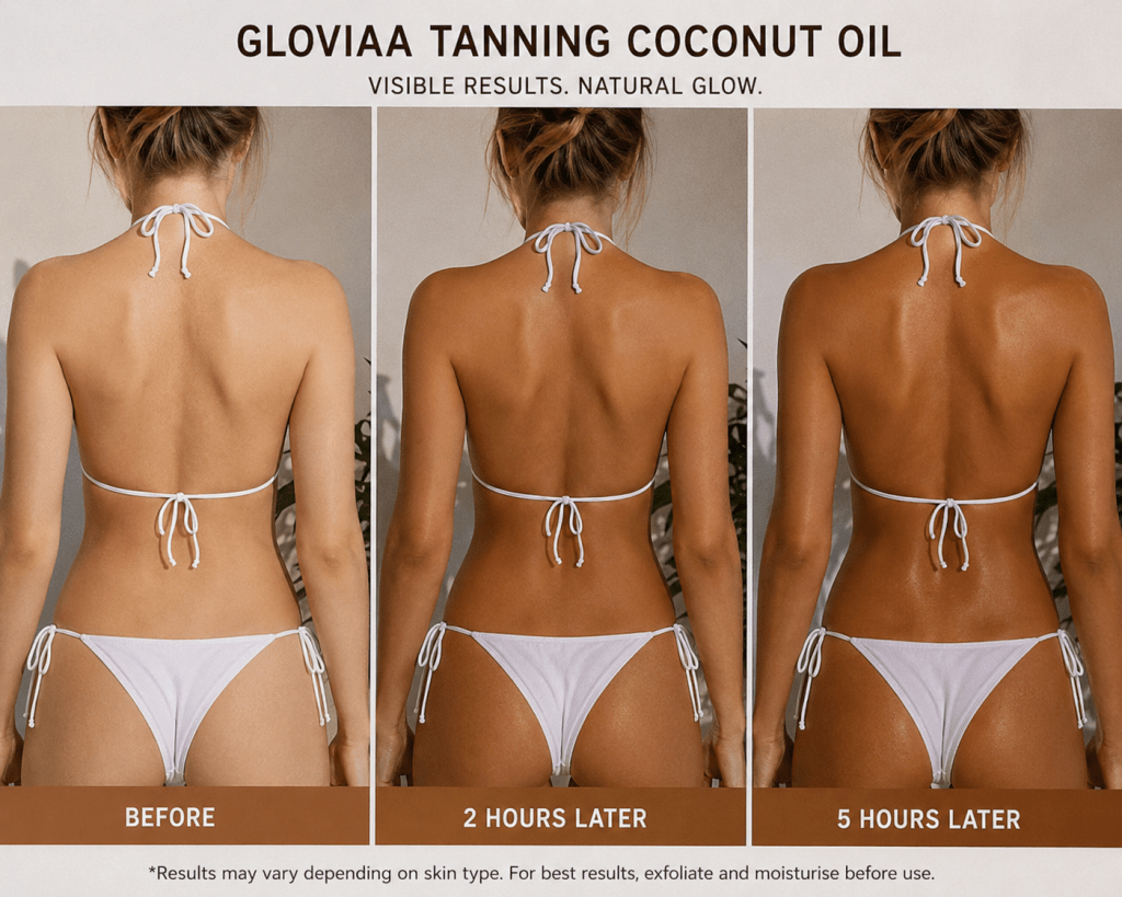 Tanning Coconut Oil