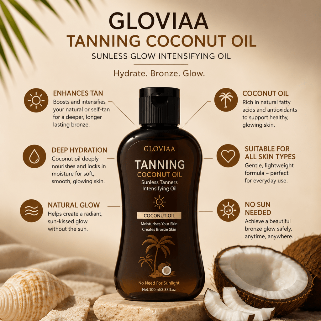 Tanning Coconut Oil